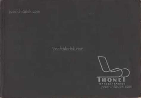Thonet - Stahlrohrmöbel (Catalogue 1934), Selbstverlag, 1934 ...