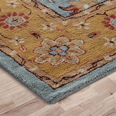Sultanabad Hand Tufted Woollen Rug – Obeetee Carpets India