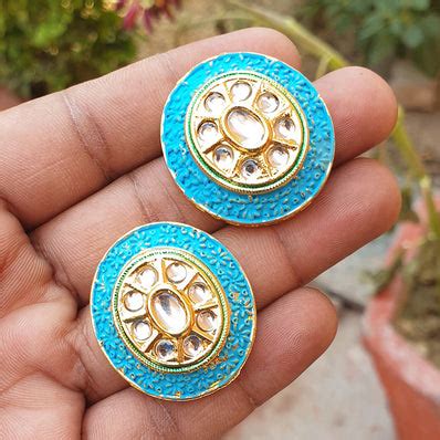 Kundan Beads Components – Madeinindia Beads