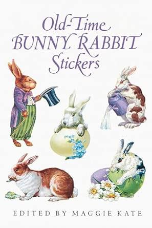Buy Old-Time Bunny Rabbit Stickers Book Online at Low Prices in India ...