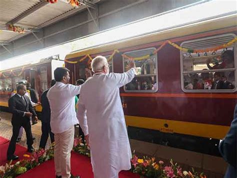 PM Modi inaugurates India-assisted rail infrastructure projects in Sri ...