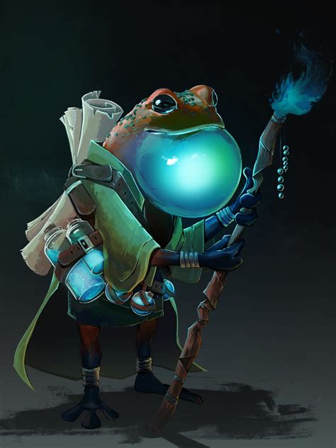 ArtStation - Magic Frog