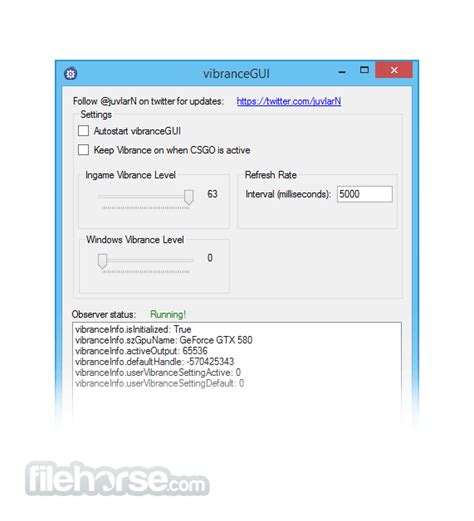 Vibrance GUI Rust 的图像结果