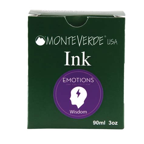 Monteverede Emotion Ink Bottle, Wisdom Purple - 90ml – Makoba
