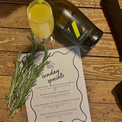 Jekyll & Tide Restaurant and Bar | Tavern Menu 1 of 2 | Instagram