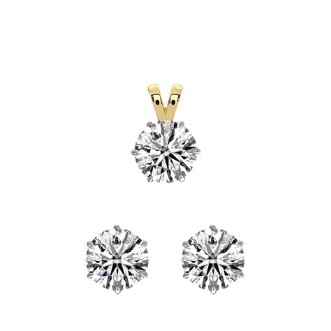 2-Carats × 3 (6 Carats Total) MYZA IGI Certified (D/VVS2) Lab-Grown Di