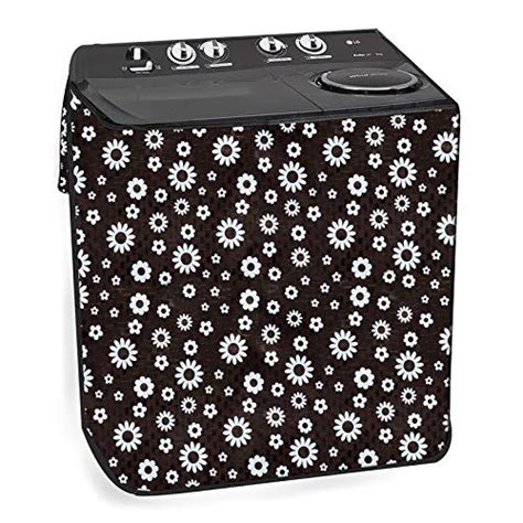 The Furnishing Tree PVC Washing Machine Cover semi Automatic Compatible ...
