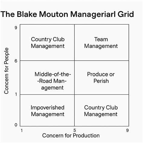 Managerial Grid Model 的图像结果