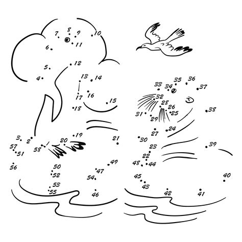 Connect The Dots 1-1000 - 10 Free PDF Printables | Printablee