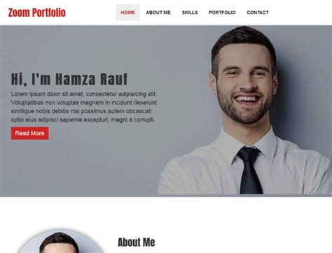 Image result for HTML Site Template