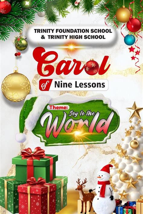Carol of Nine Lessons , Trinity International College, Ofada, Ogun ...