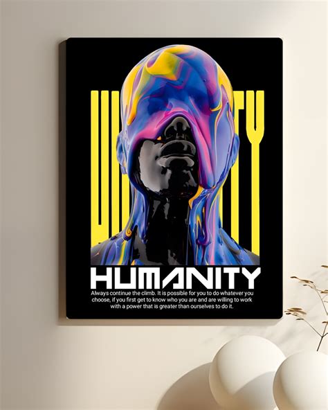 Humanity || Aesthetic Poster – Luxen Art Gallery