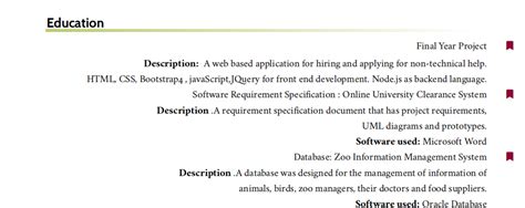 Image result for Resume Formating Simple Text Left Alignment