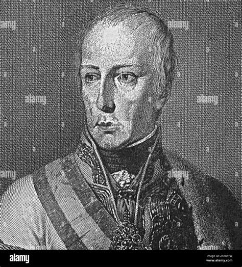Francis II of the Holy Roman Empire also Francis I of Austria Stock ...