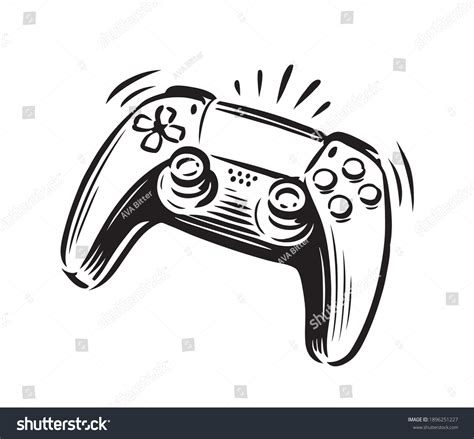 Gamer Controller Drawing at Jane Shepherd blog