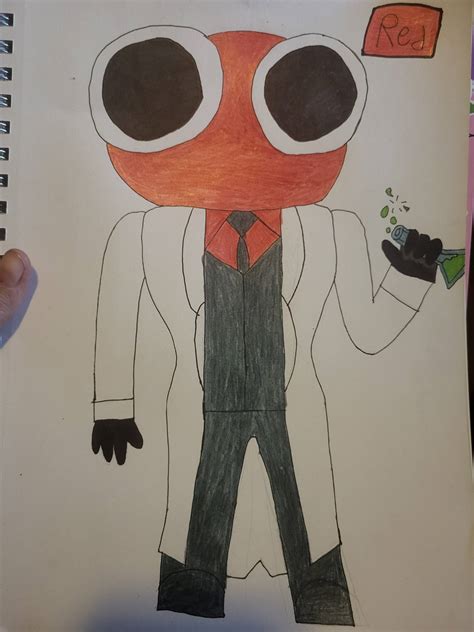 Red .:Rainbow Friends:. by InfiniteComet310 on DeviantArt