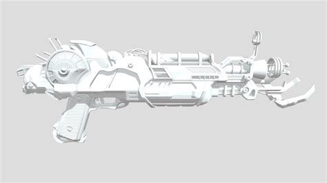 ray gun mk2 - 3D model by ArtMex3D [1965897] - Sketchfab