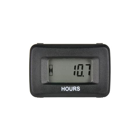 Runleader Digital LCD Hour Meter Kit,AC/DC 5V to 277V,Use For ZTR Lawn ...