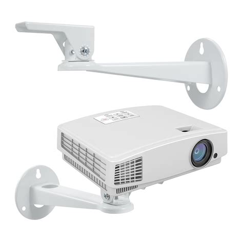 Pmeixcy Projector Wall Mount,Projectors Mount, Heavy-Duty Steel CCTV ...
