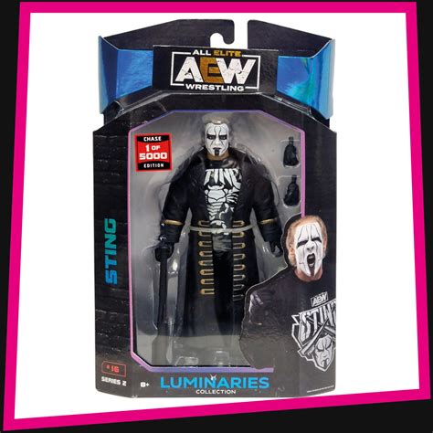 Sting - 1 Of 5000 Chase Edition AEW Unmatched Collection: Series 2 Lum ...