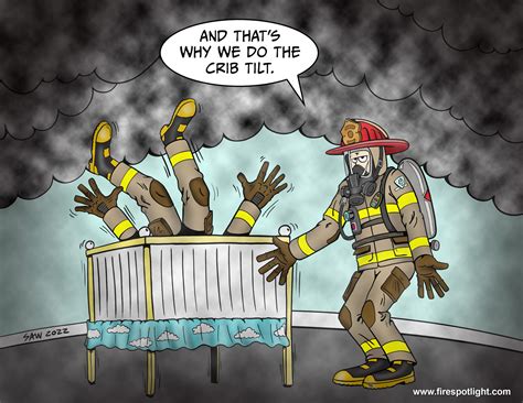 Funny Cartoon Fireman