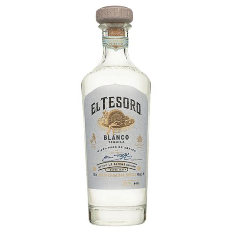 El Tesoro Blanco Tequila 750ml