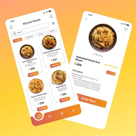 Image result for Restaurant Order App UI