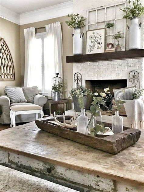 Farmhouse Living Room Design And Decor Ideas
