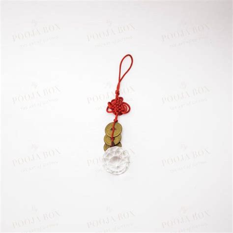 Buy Buy Feng Shui Hanging with Crystal Ball and Coins online Online in ...