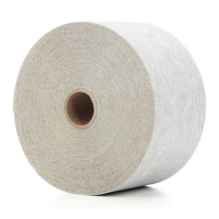 3M St Paper Sheet Roll 426U, 2-3/4inx50, PK10, 2-3/4" Dia, Silicon ...