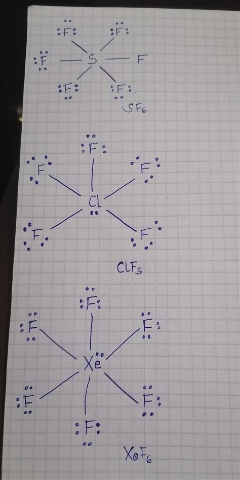 Clf5 Lewis Structure