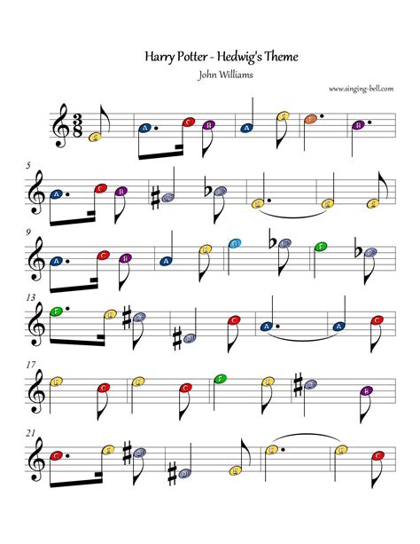 12 Popular Xylophone Songs - Free Sheet Music : Singing Bell