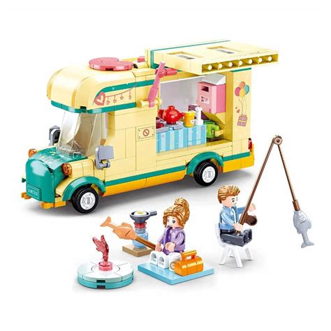 Sluban ‎M38-B0960 Happy Diary Camper Building Blocks — Toycra