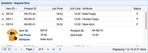 CodeIgniter DataGrid 的图像结果