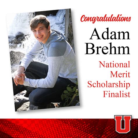 Adam Brehm, National Merit Scholarship Finalist - Union Community ...