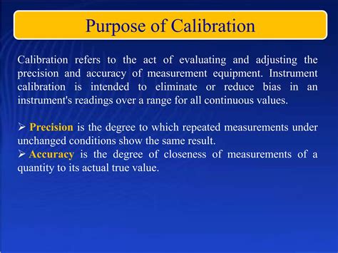 Calibration | PPTX