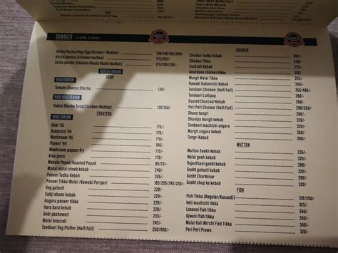 Menu at The Vellore Kitchen Gandhi Nagar, Vellore