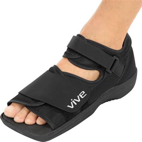 Amazon.com: Vive Post Op Shoe - Lightweight Medical Walking Boot with Adjustable Strap ...