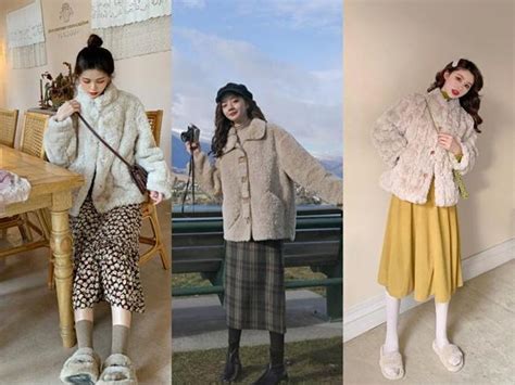 小个子冬季穿衣搭配图片 冬季小个子女生服装搭配图片(3)_配图网