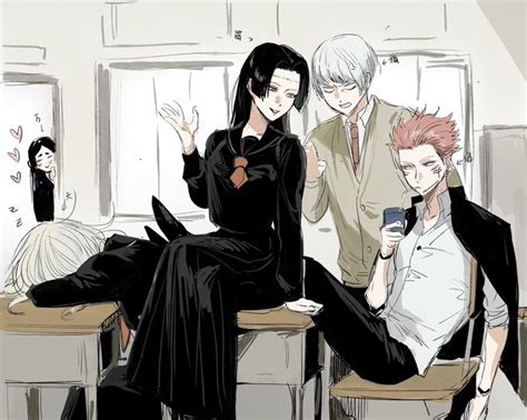 ryoumen sukuna, kenjaku, uraume, yorozu, and tengen (jujutsu kaisen ...