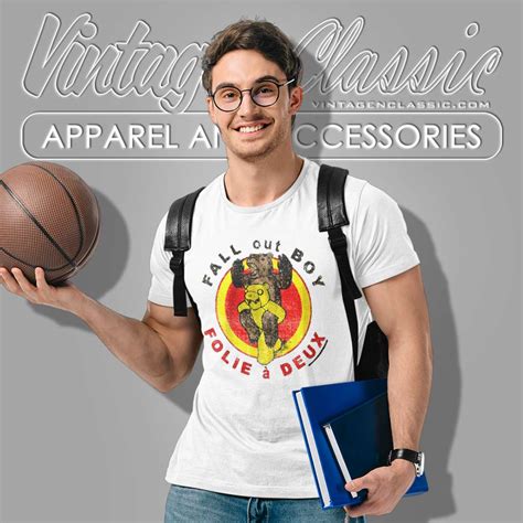Fall Out Boy Shirt Folie A Deux - Vintagenclassic Tee