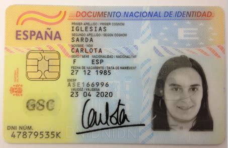 办西班牙最新身份证2021年-至今版本|Spain