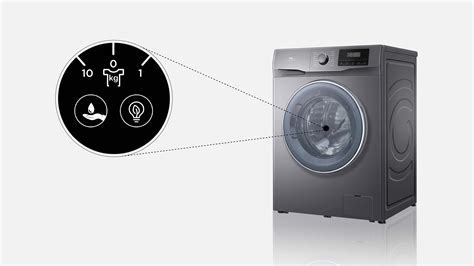 Washing Machine-Front Loading Washer P6 Series Dark Silver Front ...
