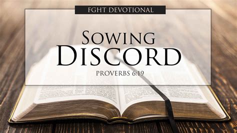 Sowing Discord – Full Gospel Holy Temple