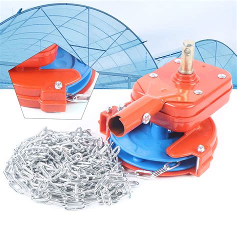 Buy GDNTMU Manual Winch Film Roll Up Roof Unit Wiggle Wire and Channel ...