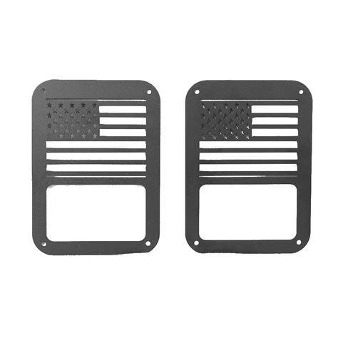 JeCar Metal Tail Light Cover Guards Third Brake Light Cover for 2007 ...