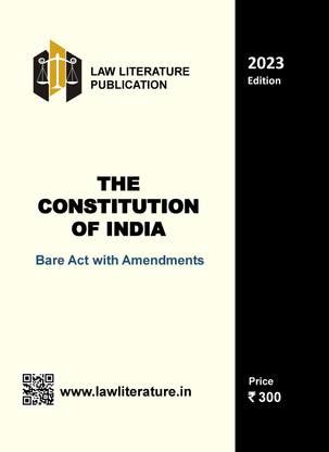 The Constitution Of India Bare Act With Amendments 2023 Edition: Buy ...