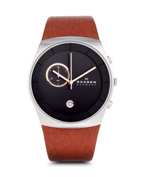 Skagen Analog Grey Dial Men's Watch-SKW6085 : Skagen: Amazon.in: Fashion