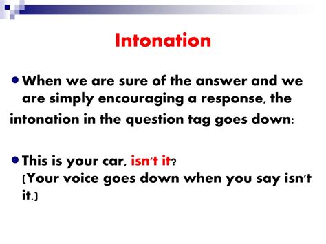 Image result for Intonation Question Tag