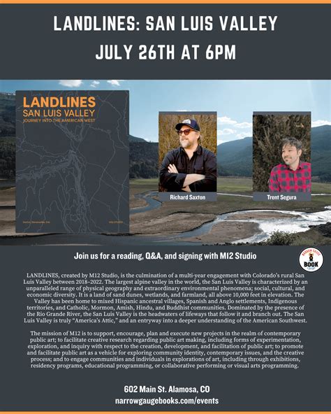 Visit Alamosa | Landlines: San Luis Valley | Visit Alamosa